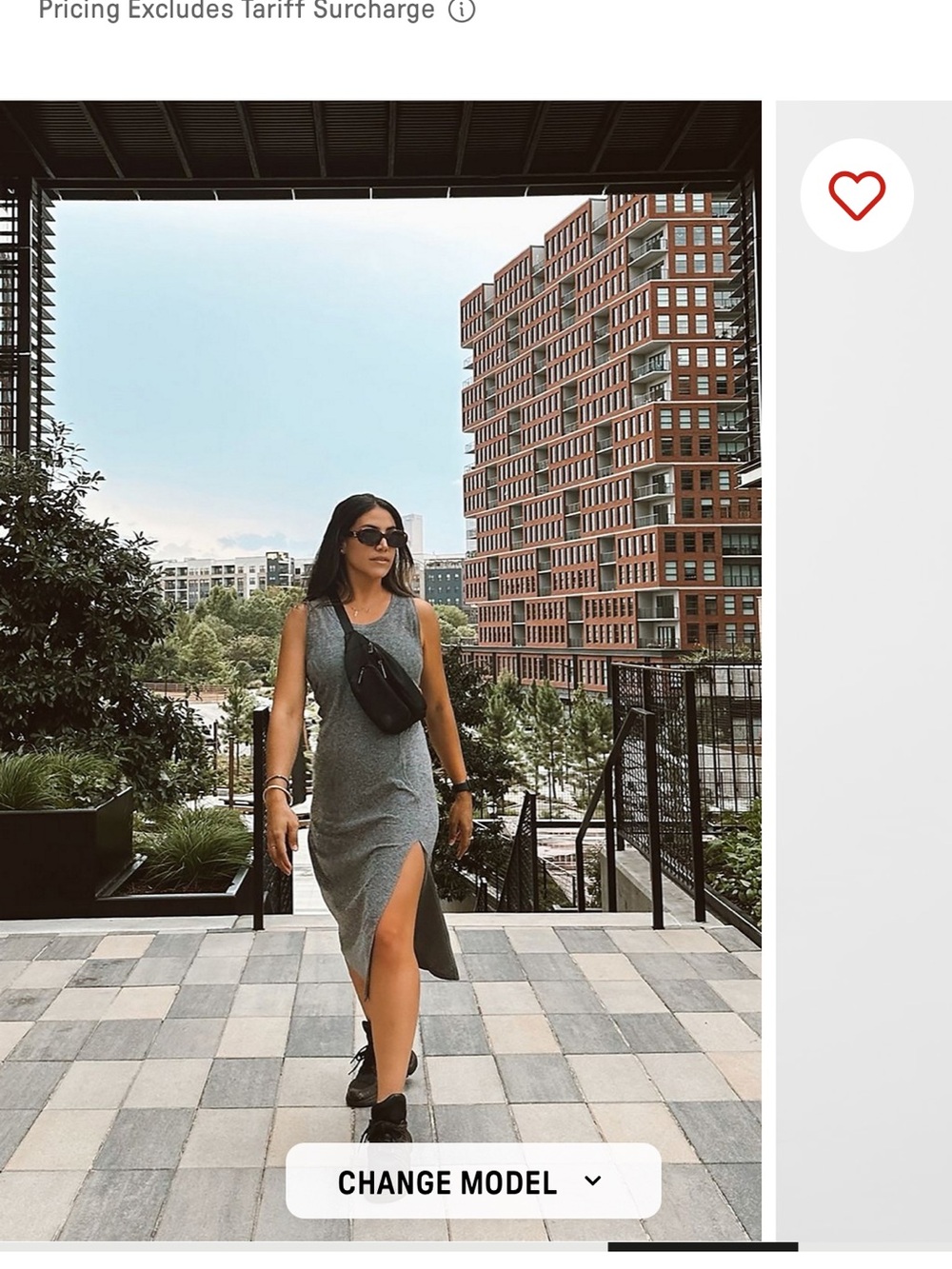 Fabletics Cloud jersey dress